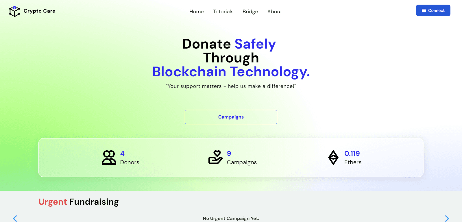 Crypto Charity V.1